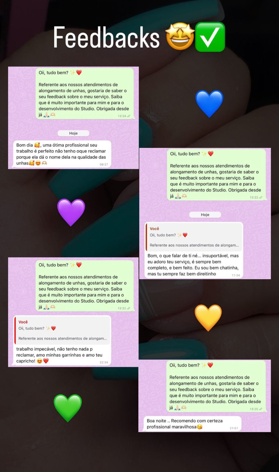Depoimento da cliente Clair Gattino